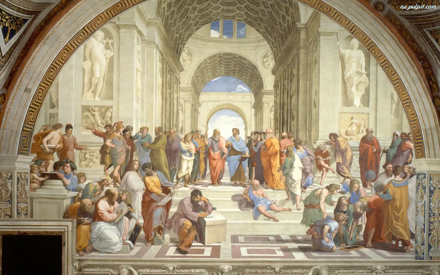 Ateńska, Raphael, Szkoła